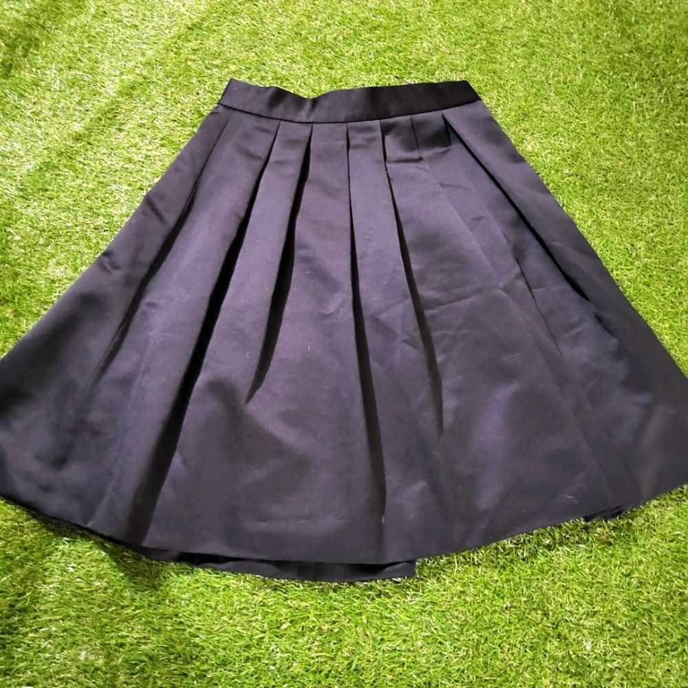 Black Tie Oleg Cassini Vintage Black Full Skirt